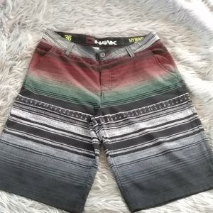 Men's hybrid swim trunks